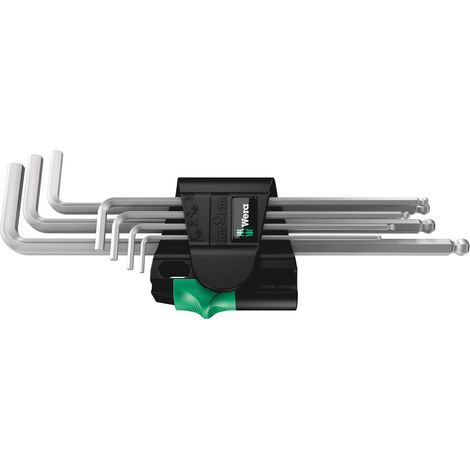 Wera  950PKL/7B  SM Imán  Juego de  llaves acodadas  - 022101 (1/5)