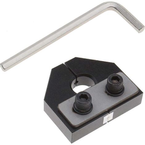 1 connecteur de filament PLA 1,75 mm, bloc en aluminium pour soudeuse, compatible avec la plupart des imprimantes 3D, avec clé. (1/5)
