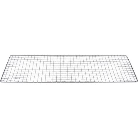 Grille métallique pour barbecue, tapis en acier inoxydable