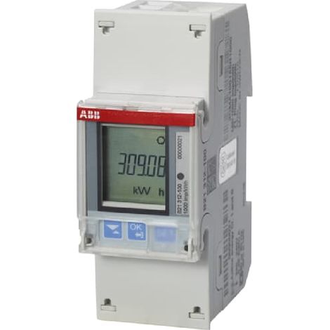Contatore di energia EQ monofase RS485 220-240V 5A per guida DIN ABB B213121