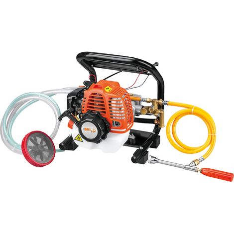 Pulvérisateur 2 temps 26cc – Tuyau 10m – Lance 30cm – Puissance 0,7 kW pour applications agricoles et jardinage – Bricoferr (1/2)