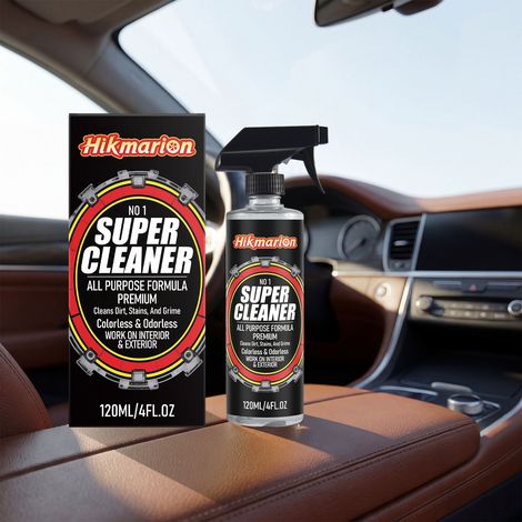 Multifunktionales Autoreinigungsspray für den Fahrzeuginnenraum – Fleckenentfernung, Aufbereitung, Restaurierung, Pflege und Reinigung – 120 ml -- BIEMMEDUE (1/5)