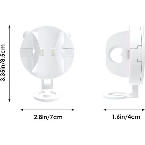 Porte-rouleau de papier toilette sans perçage - Style vintage - Pour WC et salle de bain - 60 cm (1/2)