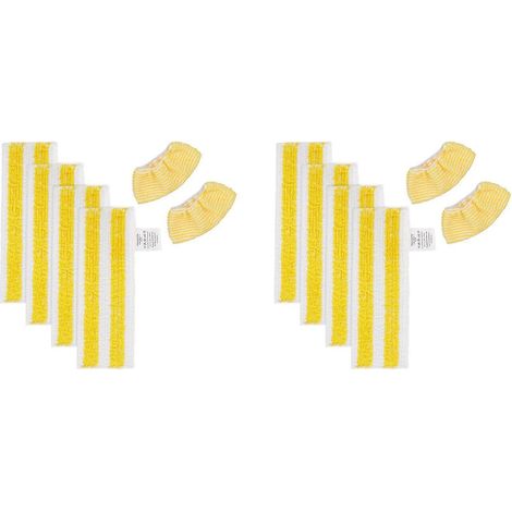 Dampfmopp-Pads für Kärcher EasyFix SC2, SC3, SC4 und SC5 Dampfreiniger, waschbare und wiederverwendbare Mikrofaser-Dampfmopps (1/5)