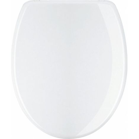 Olfa – Abattant WC thermodur blanc – Descente ralentie – Déclipsage rapide – Pour installation facile