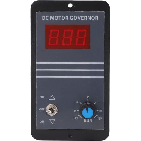 Régulateur de vitesse moteur DC 12-36V Sans marque Générique Contrôleur PWM 60A réversible avec affichage numérique (1/4)