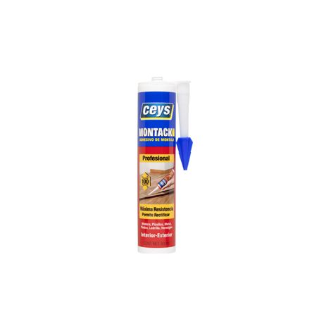 Adhesivo de montaje Montack Profesional - 300 ml / 1 Unidad (1/3)