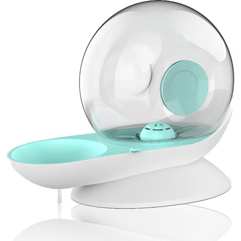 Fontaine à eau pour animaux - Motif escargot vert (1/5)
