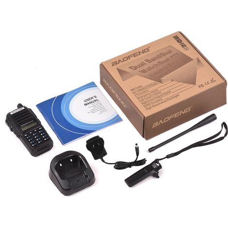 Radio bidirectionnelle double touche PTT émission réception bande émetteur-récepteur portable anti-interférence réduction du bruit forte confidentialité (1/5)