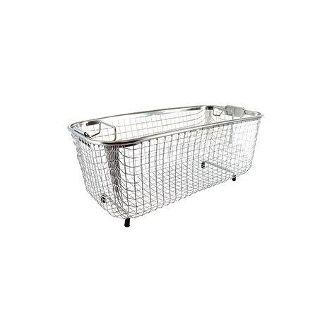 Ersatzkorb für Ultraschallreiniger Modelle 9206150 (bis 2024) und 9206151 (ab 2024). Maße 290x140x125mm.