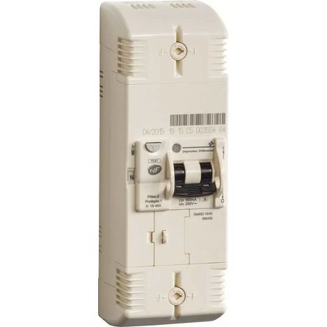 General Electric 585438 Interruttore automatico connessione tipo EDF 2P - 15-30-45A - 500mA - Selettivo
