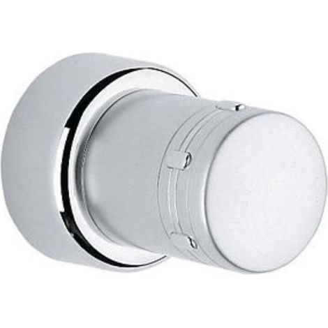 Façade de commande pour robinet d’arrêt encastré GROHE Chiara 19823000 chrome poli argent