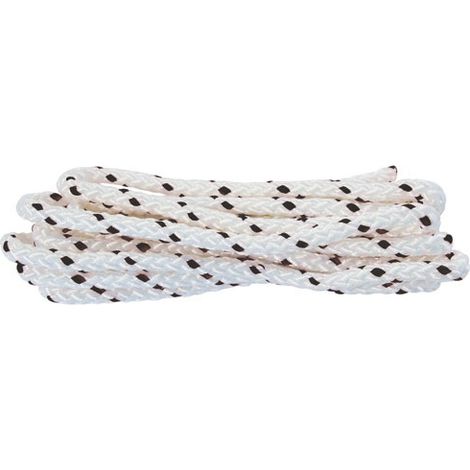 Cuerda de arranque para motor, poliéster, negro, ø4mm, 2m, paquete de 1 - Chapuis