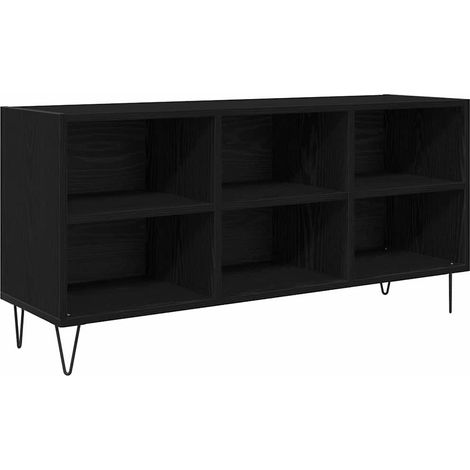 Maison Exclusive - Meuble TV Chêne noir 103,5 x 30 x 50 cm Bois d'ingénierie