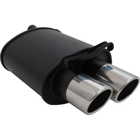 Silencieux Echappement Mercedes SLK R170 96/04 - 2x90mm SR-32568735