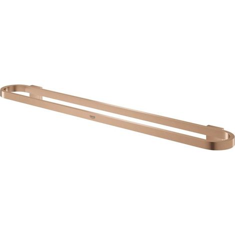 Badetuchhalter/Halter Selection 41056 600mm warm sunset gebürstet (1/5)