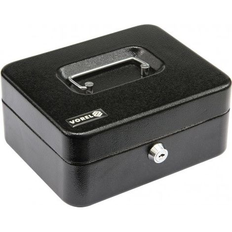 VOREL 78622-200 X 160 X 90 MM-BOÎTE DE MONNAIE NOIR (1/5)