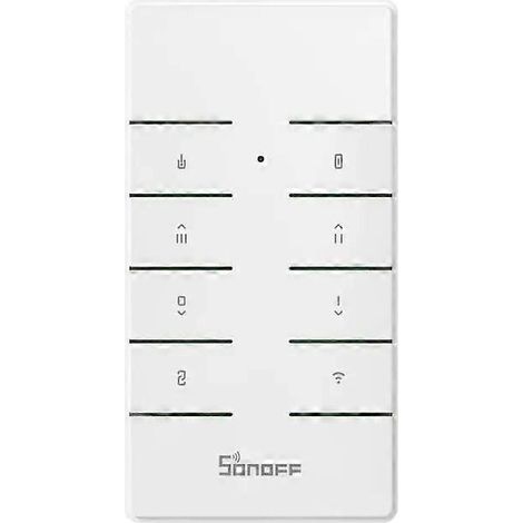 Interrupteur intelligent Wi-Fi SONOFF 4 canaux R3PROR3 10 A 2200 W avec minuterie, compatible DIY, 433 MHz, application domotique et télécommande via EweLink Alexa. (1/4)
