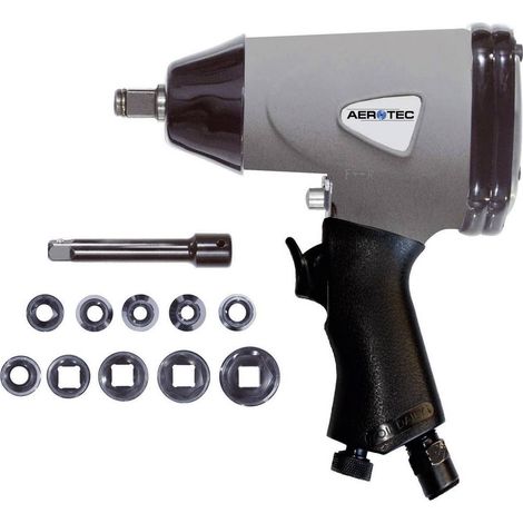 Avvitatore a impulsi - set Aerotec da 1/2" (1/3)