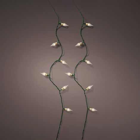 Guirlande LED Vintage avec 8 Fonctions Effet Scintillant pour Intérieur 1119cm (1/2)