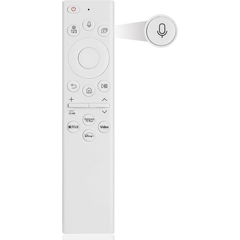 Neues Modell BN59-01391A (2026) Solarbetriebene Bluetooth-Sprachfernbedienung für Samsung-Fernseher (1/5)