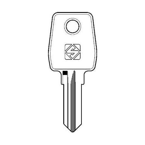 10,0 x CHIAVE PIATTA EUROLOCKS EU13R SILCA