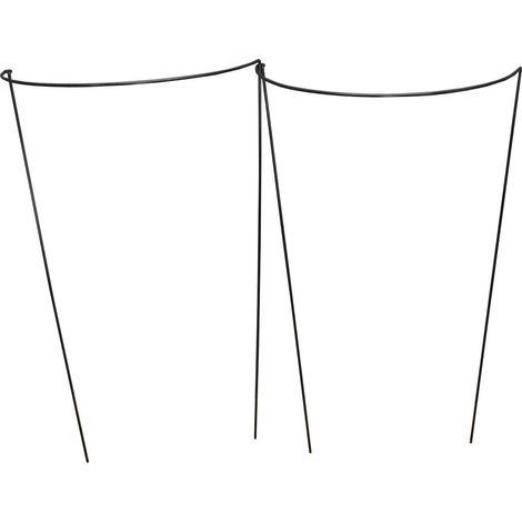 Garden Hoop Plant Bow Support System 52cm x 90cm (Pack of 2) (1/5)