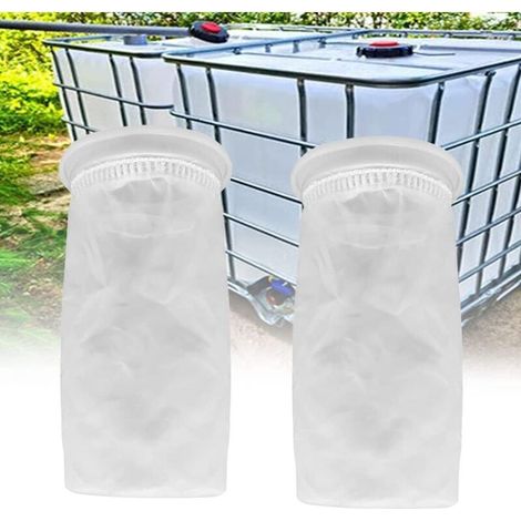 Stück Nylon-IBC-Filter, IBC-Regenwassertankfilter, waschbarer IBC-Ersatzfilter, Nylon-Deckelfilter – IBC-Tankdeckelanschluss (105 mm)