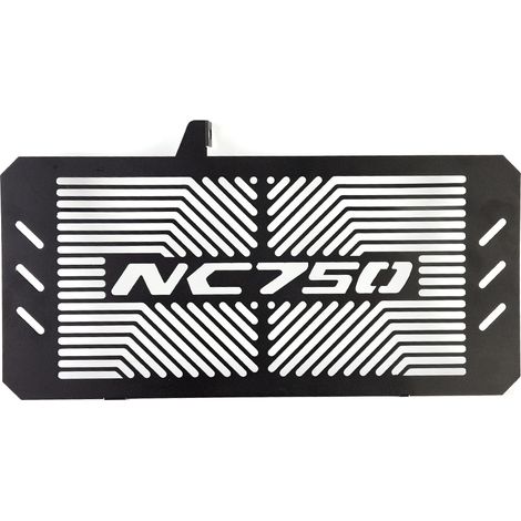 Alomejor Convient pour la Série NC750 de Couverture de Protection contre la Protection du Refroidisseur de Moto en Acier Inoxydable Noir pour une Améliorée et un Style amélioré, adapté à NC700 / (1/5)