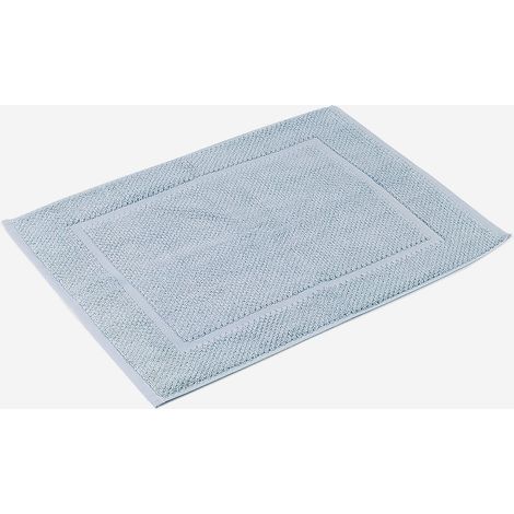 Antirutsch-Badeteppich aus Baumwolle 50x70 Victor - Hellblau