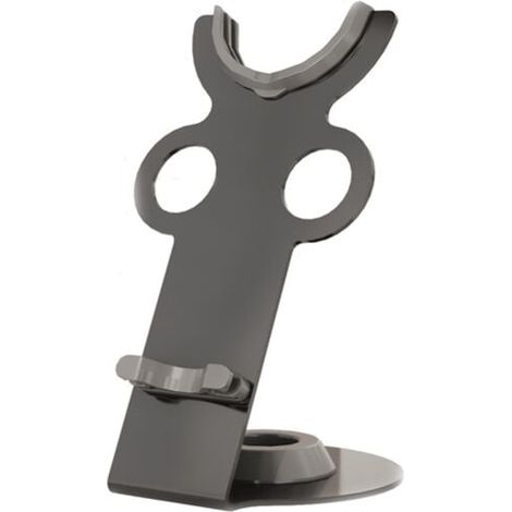Magnetic Hair Dryer Holder, Wear-Resistant Bathroom Organizer, Anti-Drill Storage Shelf, MUMU Table Stand (1/4)