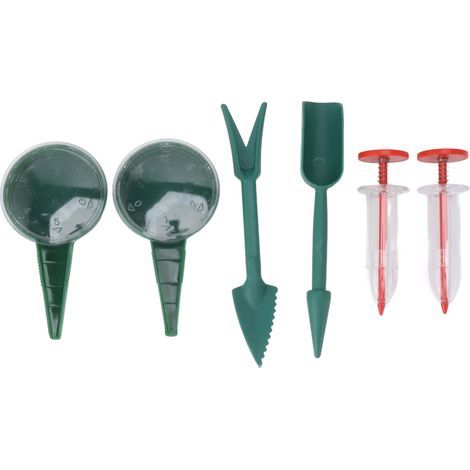Mini seed dispenser, 6-piece set, portable spreading tool for carrots, lettuce, grass, spinach (1/5)