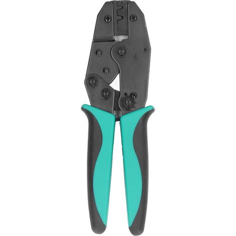 Pince à sertir professionnelle pour cosses isolées, outil de sertissage de fils électrique avec poignée antidérapante ergonomique (1/5)