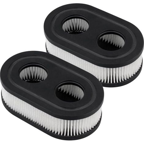 Lot de 2 filtres à air pour tondeuse à gazon Briggs & Stratton 550E 550EX Eco-Plus 575EX Series Remplace 4247 5432 5432K Moteur 798339 798452 593260 093000er 09P0000er (1/5)
