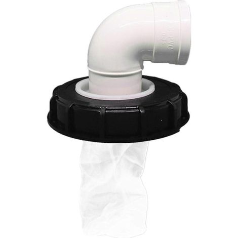 Couvercle IBC avec filtre en nylon lavable et joint d'étanchéité, pour le stockage dans les industries chimiques et alimentaires, homologué à 90 degrés. (1/5)