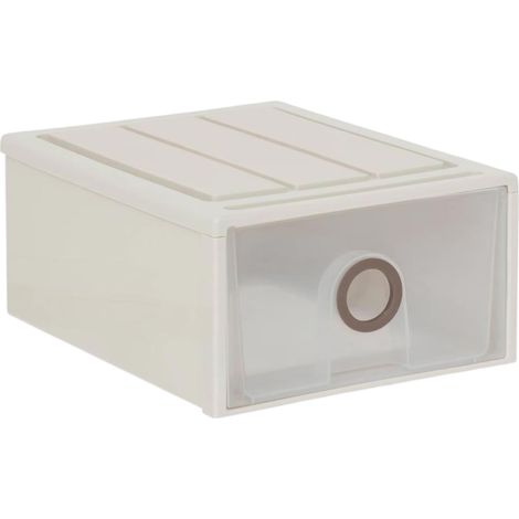 Tiroir Rigide Empilable "Tide'n Stak" 8,5L Beige (1/3)
