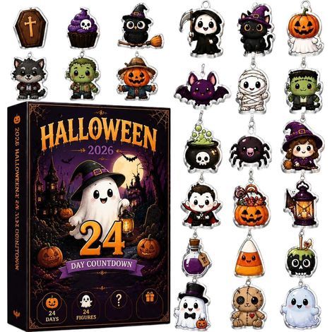 24-Day Halloween Advent Calendar 2026 2D Acrylic Advent Calendar (1/5)