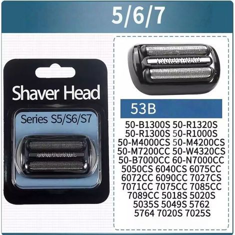 53B Black Cassette for Series 5 and Series 6 Epilators - Shavers