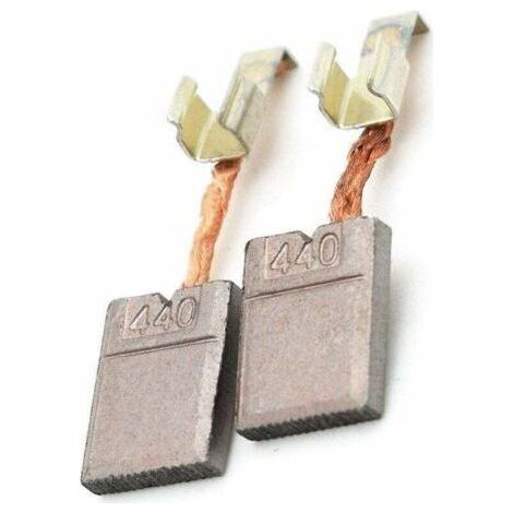 Kits d'accessoires Prenine 4 CB440 Charbons, Charbons pour perceuses Makita CB-440 DF458Z DTD140 DTD146 DHP456 DHP458 / 482 DTW251 BHP451 BHP452, 13x10x3mm (1/4)