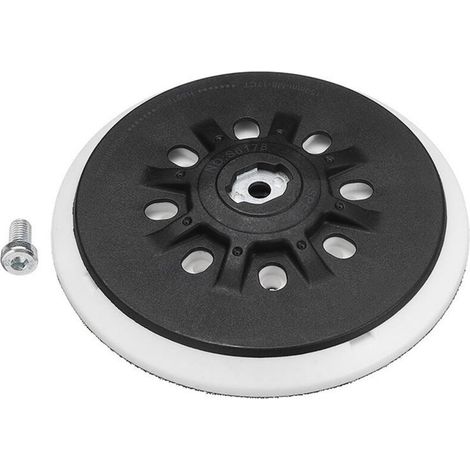 SABIR Plateau ponceuse 150 mm avec aspiration de poussière - Filetage de raccordement M8 - remplacement du festool plateau ponceuse, compatible avec le ponceuse excentrique 150mm bosch makita etc (1/5)