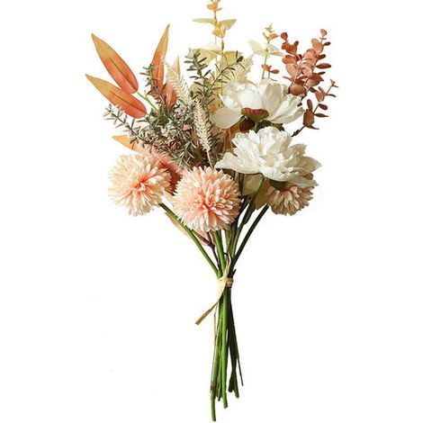Feuillage Artificiel - Branche Verte en Tissu Soyeux - Décoration Intérieure pour Mariage, Fêtes et Aménagement Domestique - 1 Pièce (1/5)
