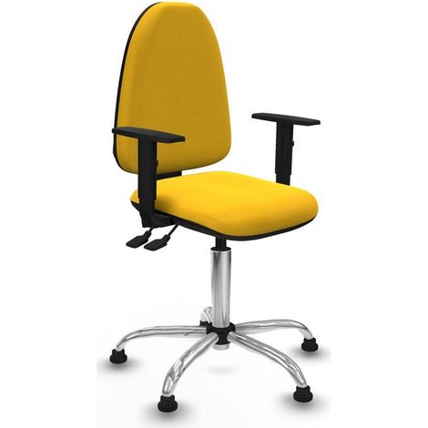 Piqueras y Crespo B1D05RT Silla de Oficina Amarilla Ergonómica (1/3)