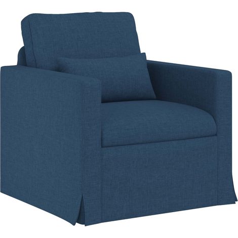 Sofa Blue 78 x 78 x 80 cm Fabric vidaXL (1/5)