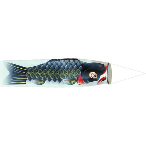 Noir Fish Windsock Carp Windsock Fish Flag Fish Wind Streamer D