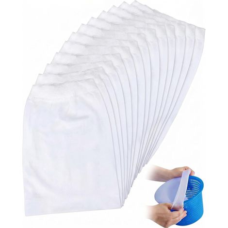 Chaussettes Skimmer Piscine Lot de 20, Sacs Filtres Lavables (1/5)