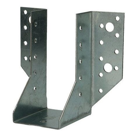 Sabot de charpente Forme U à Ailettes Extèrieur Sendzimir 60X130 - 1 pièce (1/4)