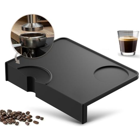 Kaffeematten mit Kantenschutz – rutschfeste Silikonmatten für Baristas und Griffzubehör. (1/5)