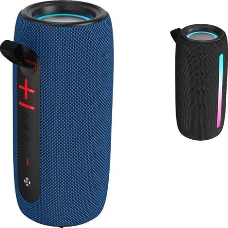 Enceinte sans fil, Bluetooth 5.0, Design portable pour extérieur, WR65BLU (1/2)