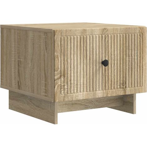 Coffee Table Sonoma Oak 49 x 50 x 40 cm Engineered Wood vidaXL