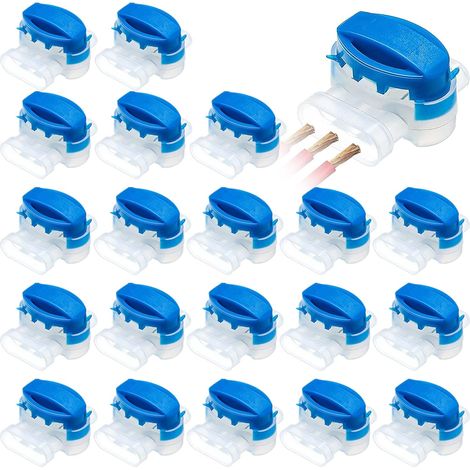 Lot de 22 connecteurs de câble remplis de résine pour tondeuse robot, usage extérieur Automower (1/5)